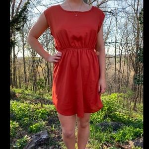 Burnt Orange Dress